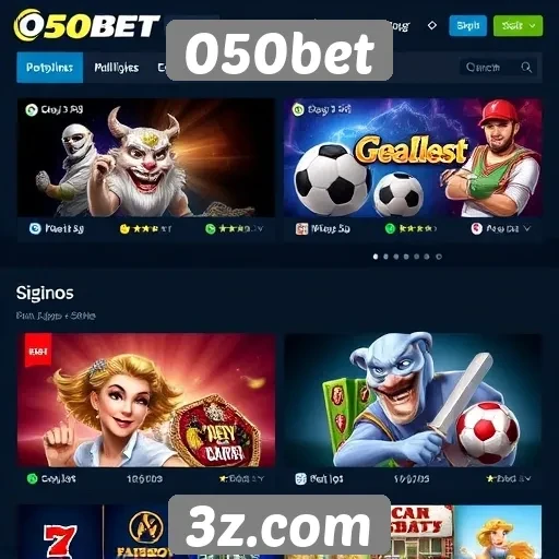 050bet oferece diversidade de jogos online
